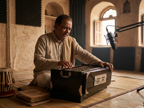 Professional harmonium - harmonium, 7