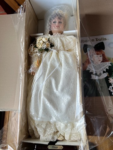 Alberon porcelain doll - porcelain,