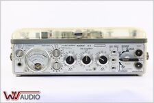Nagra 4.2 Tape Recorder + Leather Bag + Adapter. Read Description.