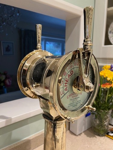 Vintage ships telegraph - vintage, light