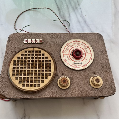 Decca debonette radio for - debonette,