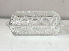 Vintage French Crystal Butter