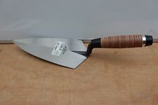 MARSHALLTOWN 19L  10" PHILADELPHIA BRICK TROWEL LEATHER GRIP HANDLE