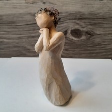 Demdaco Willow Tree Figurine " Angel Love " Susan Lordi 2009 No Box