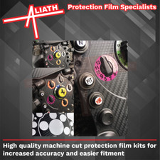 Fits Thrustmaster F1 Steering Wheel CARBON Styling & Scratch Protection Film Kit