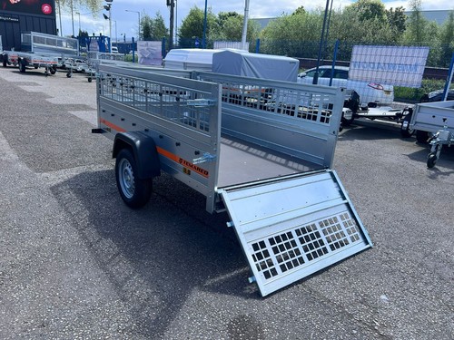 Mesh single axle tilt trailer - axle,
