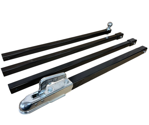 Boat trailer launching pole - trailer,