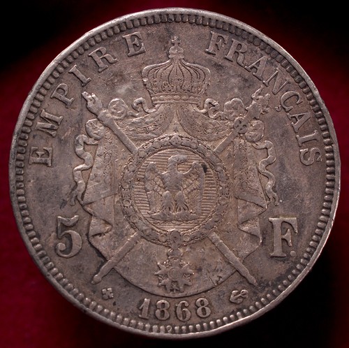 France francs 1868 0 - france,