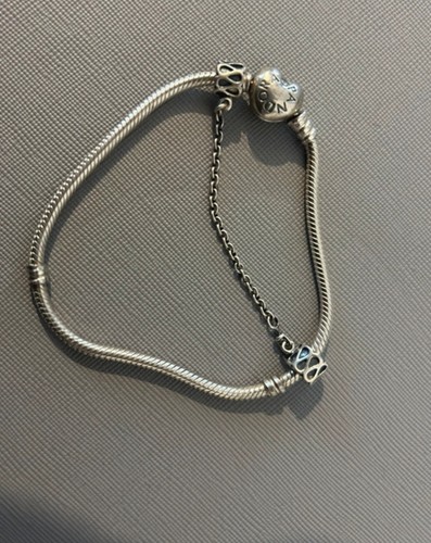 Pandora silver bracelet with - pandora,