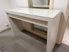 IKEA Malm Dressing Table glass