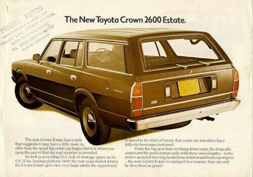 Toyota crown 2600 - 2600, estate