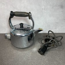 Vintage Swan Brand Bulpitt & Sons H223A Stainless Steel Electric Kettle Prop