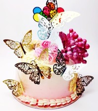 12 Pcs 3 Sizes 3D Butterfly