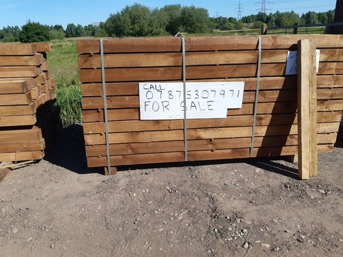 Wooden posts 100x100x2 - posts, 100x100x2.4