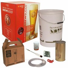 Youngs BrewBuddy Starter Kit LAGER Home Brew Beer Making 40 Pint P&P UK