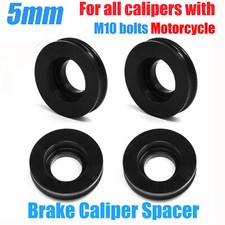 4X 5mm Spacers Radial Brake Calipers For Yamaha R1 R6 GSXR ZX6R ZX10R CBR Black