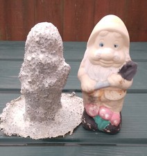 Handmade latex & Black Rubber mould Gnome (G)