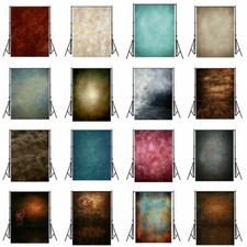 Vintage Plank/Tie Dye/Flower Photography Background Studio Photo Backdrop Props