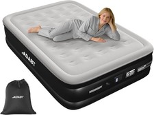 ADABT King Size Air Bed, Inflatable Air Mattress Built-in Electric Pump