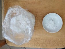 Alum crystal powder, from