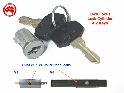 Garage roller door - lock, barrel