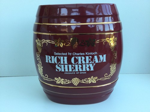 Sherry drum barrel decanter - sherry,