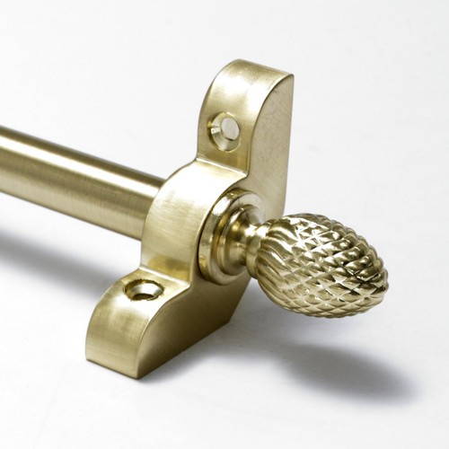 Satin brass stair rods - x,
