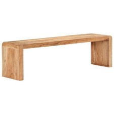 Bench Hall Dining Bench Seating Wooden Bench Chair Solid Wood Acacia vidaXL