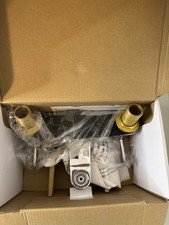 B&Q plumb sure amber chrome finish bath filler hit and cold water tap.