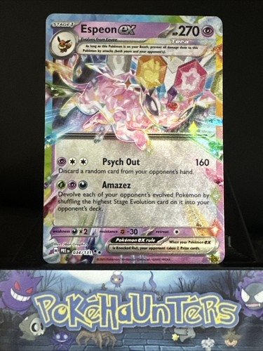 Pokemon card espeon 034 - pokemon,