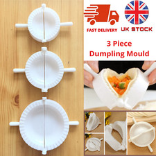 3 Dumpling Mould Pasty Pastry Press Dough Dimsum Maker Set Empanada Calzone Mold