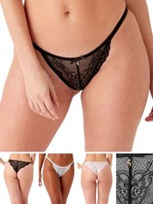 Gossard Superboost Lace Briefs Mid Rise Tanga Knickers Sexy Sheer Brief Lingerie