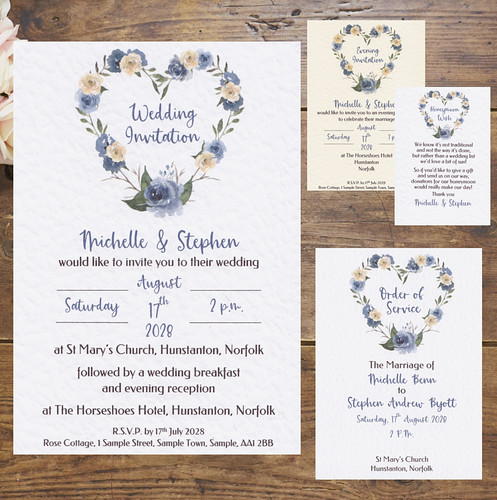 Wedding invitations save the - -,