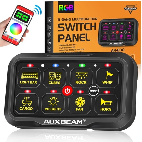 Auxbeam gang switch panel - gang,