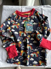 Frugi Pyjama Set for Ages 3-4 - Twilight - unisex