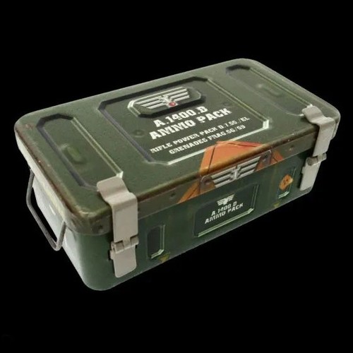 Ammo box dice tin - box, from