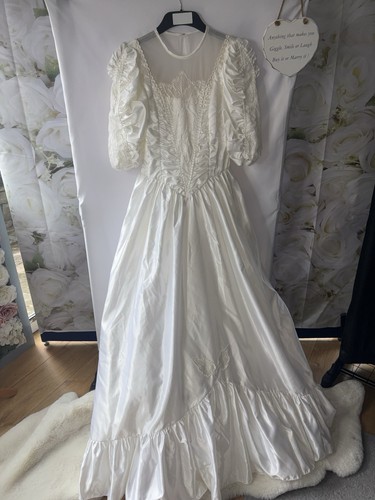 Vintage satin wedding - vintage,