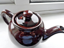 Sadler small brown  tea pot for one