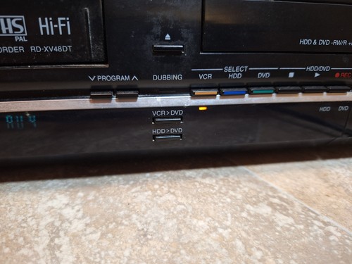 Toshiba xv48dt hdd dvd - toshiba, rd