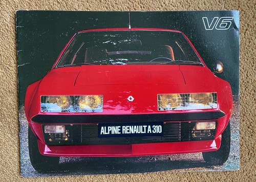 Renault alpine a310 1984 car - alpine,