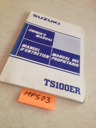 Suzuki ts100er ts100 100 - ts100, er