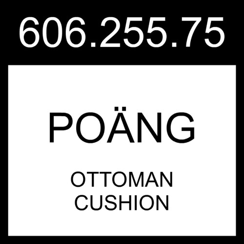 Ikea poang poäng - ikea, ottoman