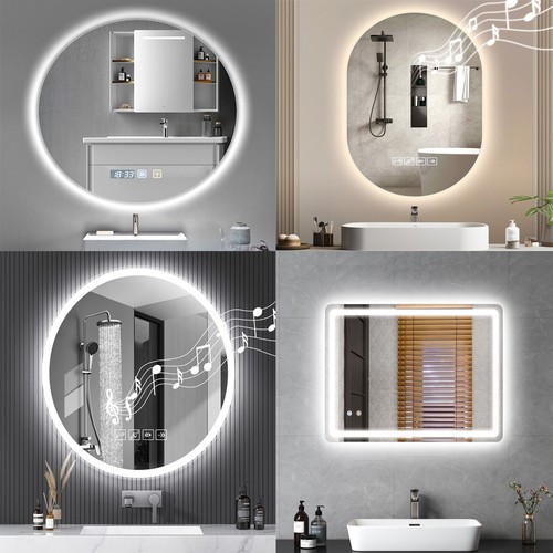 Bathroom led mirror with - mirror,