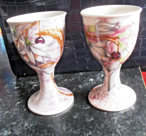 Two vintage cobridge pottery - vintage,