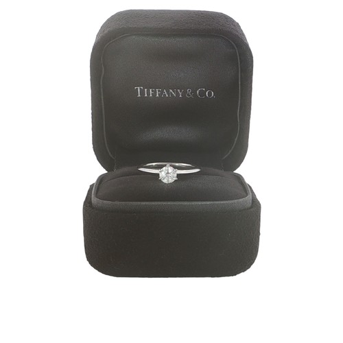 Tiffany platinum 0 41ct - platinum, 0.41ct