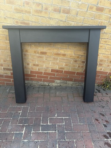 Oak fire surround with - oak,