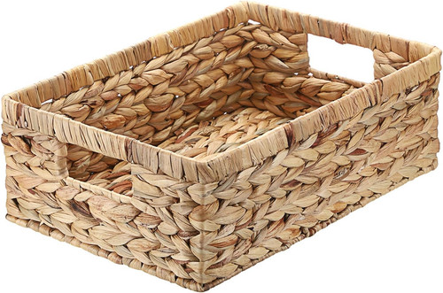 Large woven wicker storage - large,