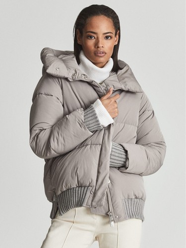 Reiss honor hooded puffer - honor,