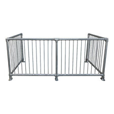 Crowd Control Barrier Key Clamp Galvanised Metal Fence Panel Posts & Gate