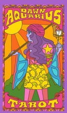 Dawn Aquarius Tarot Card Deck, 60s Groovy, Rare